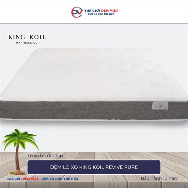 Đệm lò xo King Koil Revive Pure 3